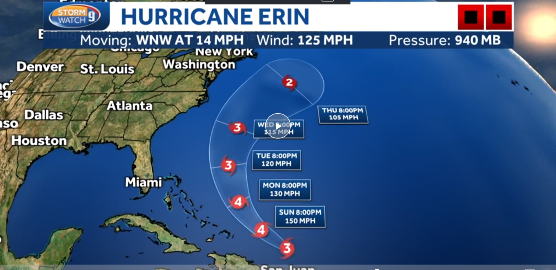 Hurricane Erin: One of the Fastest-Strengthening Storms in Atlantic History