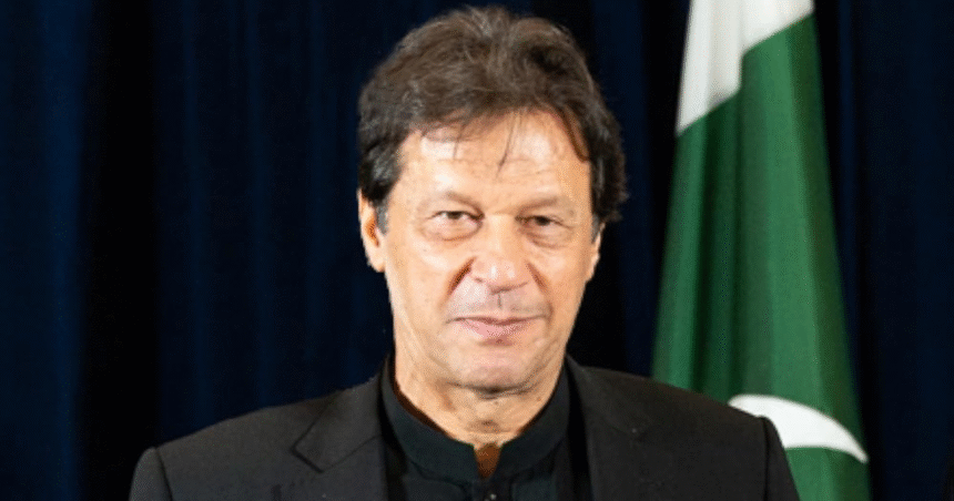 Imran Khan, in a suit, stands in a courtroom as Pakistan’s Supreme Court grants him bail in May 9 violence cases