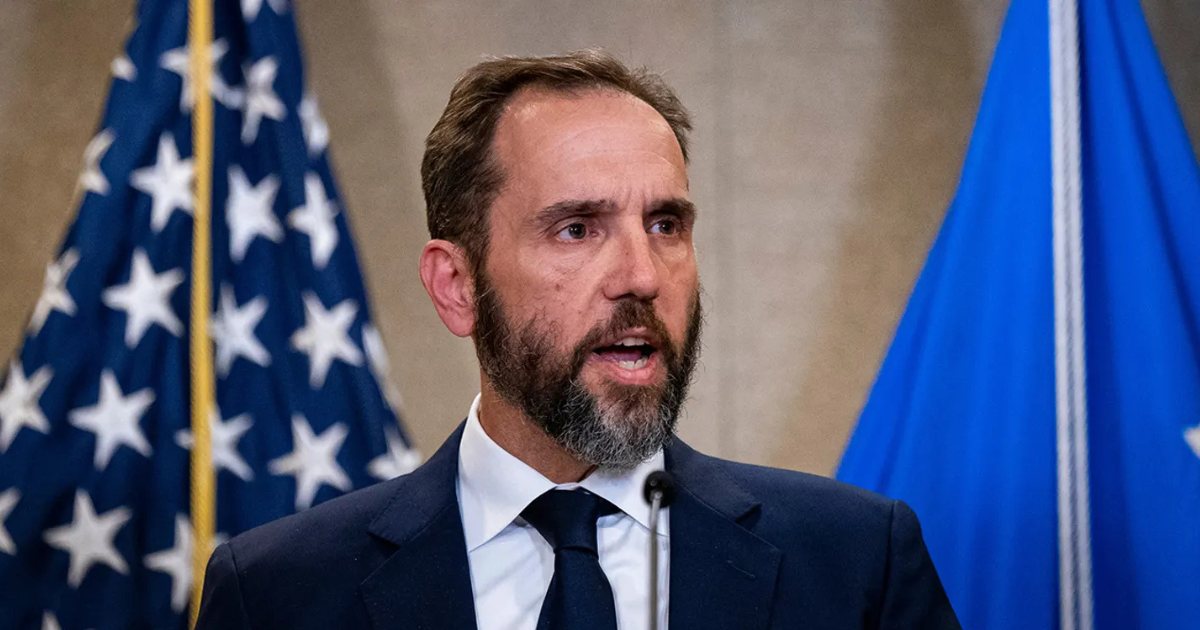 Senator Tom Cotton speaking about Jack Smith’s role in Trump prosecutions