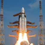 Illustration of ISRO’s 40-storey rocket designed to launch 75,000 kg payloads into low Earth orbit.