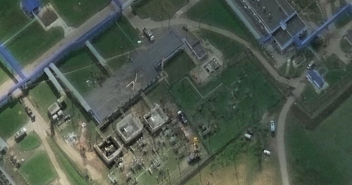 Ukrainian Energy Minister Herman Galushchenko announces the halt of Russian gas transit to Europe during a press briefing.